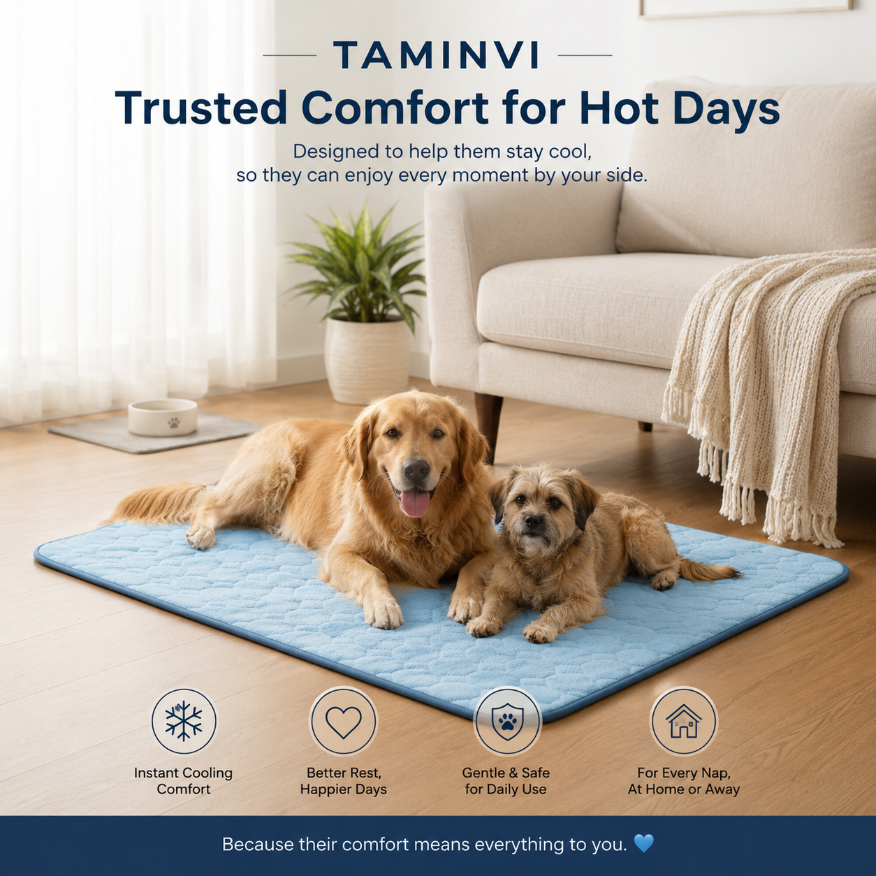 Taminvi™ Cooling Dog Mat